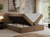 MKS MEBLE Boxspringbett 120x200 mit Bettkasten und Matratze Produktbild-Vorschau 2