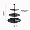 Excellent Houseware Etagere mit 3 Ablagen 36,5 cm Produktbild-Vorschau 31