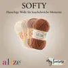 5 x ALIZE Softy 141 Royal Blue mit Label Produktbild-Vorschau 3
