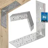 KOTARBAU® Set da 12 angolari per scaffali 200x200x80 mm Anteprima dell’immagine prodotto 1
