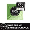 EXS Geribbeld, gestippeld en uitlopend - Condooms - 100 Productafbeelding-voorbeeld 2