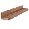 Wohnling Étagère murale en bois massif 160 cm Acacia Voir les images du produit 4