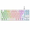 Gaming Tastatur Trust GXT 833W Weiß Qwerty Spanisch QWERTY Produktbild-Vorschau 1