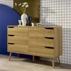 sweeek - Kommode mit Holzdekor, 6 Schubladen - Produktbild-Vorschau 6