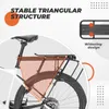 ROCKBROS bagagedrager voor fiets, aluminium, verstelbaar Productafbeelding-voorbeeld 9