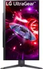 A futuristic spaceship is shown in a colorful, swirling vortex of light, with the LG UltraGear logo prominently displayed at the top. Podgląd zdjęcia produktu