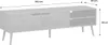 sweeek - TV-Möbel mit Nussbaumdekor, 2 Türen, 160 cm - Produktbild-Vorschau 8