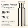 Botella aislada al vacío de cobre, capacidad de 480 ml Vista previa de la imagen del producto 8