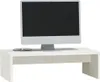 vidaXL Monitorständer Weiß 50x27x15 cm Massivholz Kiefer Produktbild-Vorschau 4