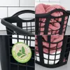 Wäschekorb 37L aus stabilem Kunststoff – 60x40x30 cm – Produktbild-Vorschau 5