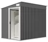 Outsunny metalen tuinhuis, 2,81 m², 154x206,5x181 cm. Productafbeelding-voorbeeld 1