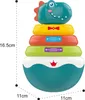 WOOPIE Sensory Toy Dino Puzzle Pyramide für Babys Produktbild-Vorschau 17
