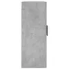 vidaXL Wandschränke 2 Stk. Betongrau 69,5x34x90 cm Produktbild-Vorschau 6