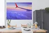 MuchoWow® Poster Flugzeug - Flügel - Wolken 180x120 cm - Produktbild-Vorschau 3