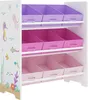 Étagère pour enfants 'Boiro' avec 9 boîtes pliables 60 x 62 Voir les images du produit 4