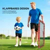 HOMCOM Fußball Rebounder Kickback Tor Rückprallwand Netz Produktbild-Vorschau 5
