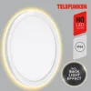 LED Außenwandleuchte Außenleuchte IP44 4000K 15W Ø28cm Weiß Produktbild-Vorschau 3