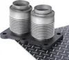 RIDEX 3971F0006 Ø45mm Flexrohr Auspuff Abgasrohr 124,2mm Produktbild-Vorschau 2