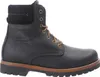 A side view of a black leather boot. Anteprima dell’immagine prodotto