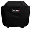 TAINO Basic Abdeckhaube Schwarz Regenschutz Gasgrill Plane Produktbild-Vorschau 1