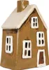 Clayre & Eef Portacandele House 12x8x18 cm in Vetroceramica Anteprima dell’immagine prodotto 2