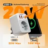 TESSAN 2 Stück Klappbarer Adapter 5 in 1 Reiseadapter UK Produktbild-Vorschau 3