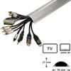 Hama 83160 Guida cavi - Argento - 1 confezione - Canalina Anteprima dell’immagine prodotto 6