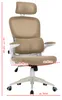 Flexibler Bürostuhl in moderner Mesh-Optik ergonomischer Produktbild-Vorschau 9