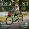 26" E-Bike Damen/Herren, 250W Tiefeinsteiger Citybike,  36V Produktbild-Vorschau 4