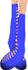 Damen Stretch Leggings mit Schlitzen, blau Produktbild-Vorschau 2