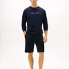Tommy Hilfiger Tommy Logo Sweatshirt Modrý Náhled obrázku produktu 7