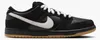 Nike SB Dunk Low Pro Black/White-Black-Gu 47 Produktbild-Vorschau 4