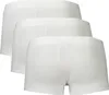 Herren Boxershorts Weiß, Dreierpack mit Gummibund und Produktbild-Vorschau 2