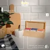 Creative Deco Scatola Porta Tè in Legno 22,5x9,5x8 cm | 3 Anteprima dell’immagine prodotto 2