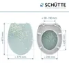 SCHÜTTE WC Sitz FLOWER IN THE WIND, Duroplast Toilettensitz Produktbild-Vorschau 7