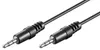 goobay Câble de connexion audio AUX 3,5 mm StereoCU noir Voir les images du produit 1
