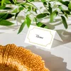 Tischkarte Namenskarte 8,5x5,5cm vorgefalzt für Hochzeit Produktbild-Vorschau 5