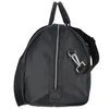 A black duffel bag is shown from a side angle against a white background. Produktbild-Vorschau