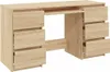 vidaXL Stôl Sonoma Dub 140x50x77 cm odvodený výrobok z Náhľad obrázku produktu 5