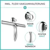 Extra breiter Duschabzieher 30,5 cm aus Edelstahl mit Produktbild-Vorschau 3