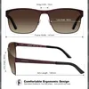 Polarisierte Herren Sonnenbrille Metallrahmen UV 400 Produktbild-Vorschau 4