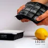 Eiswürfelform Silikon 2 x 15 Eiswürfel mit Deckel Produktbild-Vorschau 2