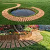 be4nature sentiero da giardino in legno 50x600 cm Naturale Anteprima dell’immagine prodotto 5