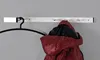 HAKU Wandgarderobe chrom, weiß - Metall, B/H/T: 4x70x20 cm Produktbild-Vorschau 3
