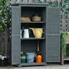 Gartenschrank Tannenholz, Geräteschuppen wetterfest, Produktbild-Vorschau 1