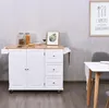 KOMFOTTEU Kuchynský ostrovček s pracovnou doskou, kuchynský Náhľad obrázku produktu 6