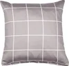 A single pillow with a grid pattern on a white background. Produktbild-Vorschau