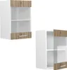 Skleněná kuchyňská skříňka Vicco R-Line Řemeslný dub 40 cm, Náhled obrázku produktu 5
