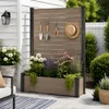 Garten-Sichtschutz mit integrierter Pflanzbox, Produktbild-Vorschau 2