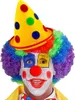 Gepunkteter Clowns Hut aus Filz für Herren Produktbild-Vorschau 3